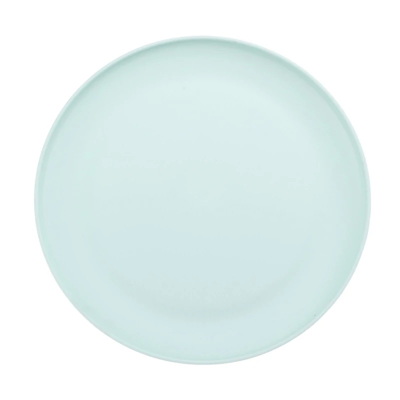 Mainstays Light Green Plastic Plate, 10.5 inch 1pc