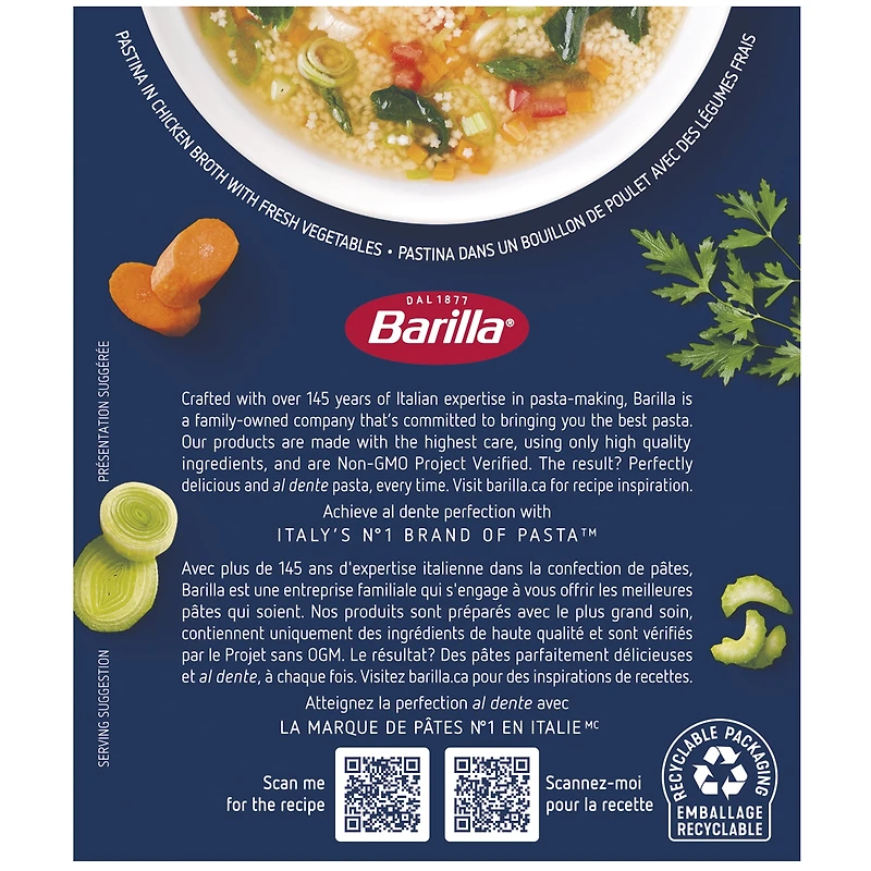 Barilla Pastina Pasta, Barilla Pastina Pasta 340g