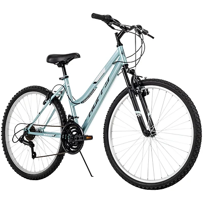 Huffy Rock Creek 26-inch Ladies’ 18-speed Mountain Bike, Teal, 13+ years old