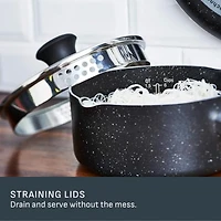 T-fal Signature 9 Piece Set, Pots and Pans, Non-Stick Cookware