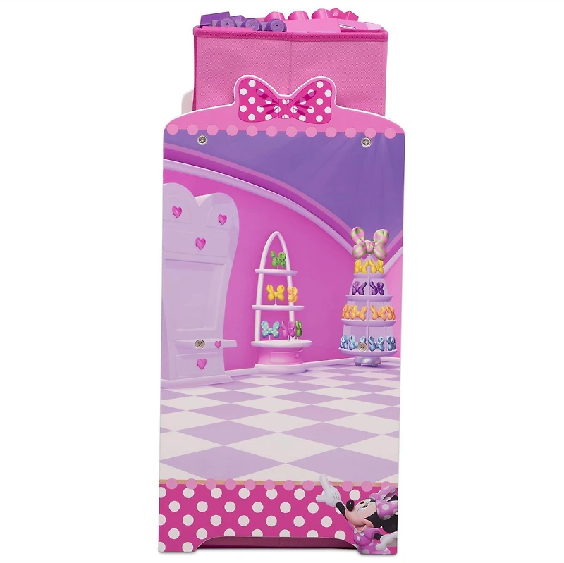 Organiseur pour jouets  Décore et Entrepose à 6 paniers de Disney Minnie Mouse par Delta Children