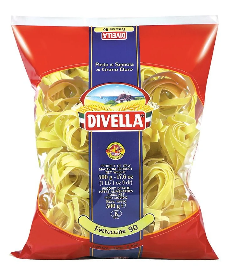 Divella Pâtes Italiennes Fettucine Nid 500g