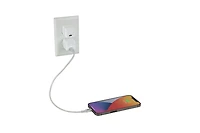 Scosche HPDC20WT-SP chargeur rapide USB-C Mini Cube PowerVolt 20 watts - blanc
