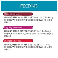 Beneful Incredibites Beef Lovers VP, Wet Dog Food 85g x 24, 85 g x 24