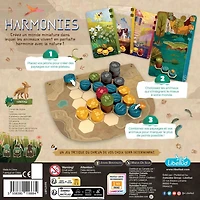 Libellud - Harmonies - Version française - Magnifique Jeu - Jeu Amusant Pour Soirée de Jeux de Société en Famille - Pour les Âges 10+ - 30 à 45 Minutes de Temps de Jeu - 1-4 Joueurs