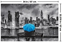 PD Moreno - Beaux-Arts - Parapluie Bleu
