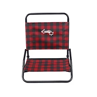 Ensemble chaises et couvertures Ozark Trail, à carreaux rouge et noir, polyester, logo Canada