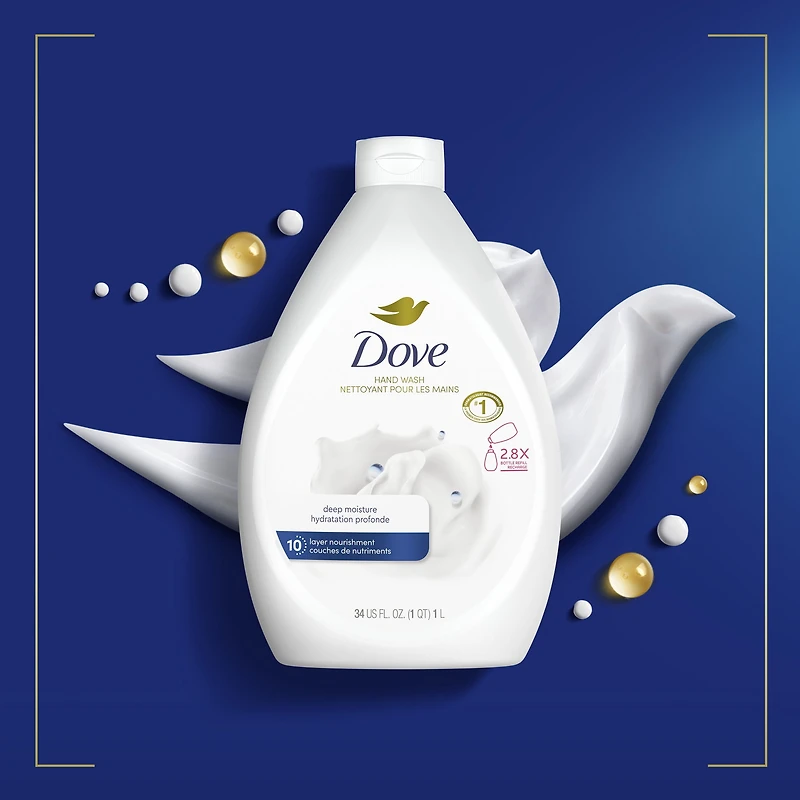 Dove Advanced Care Nettoyant pour les Mains Hydratation Profonde