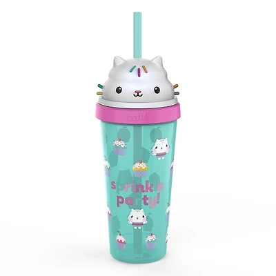 Zak Designs Gabby's Dollhouse Gobelet Super Sipper 18oz Gabby's Dollhouse Gobelet Super Sipper 18oz