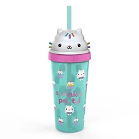 Zak Designs Gabby's Dollhouse Gobelet Super Sipper 18oz Gabby's Dollhouse Gobelet Super Sipper 18oz