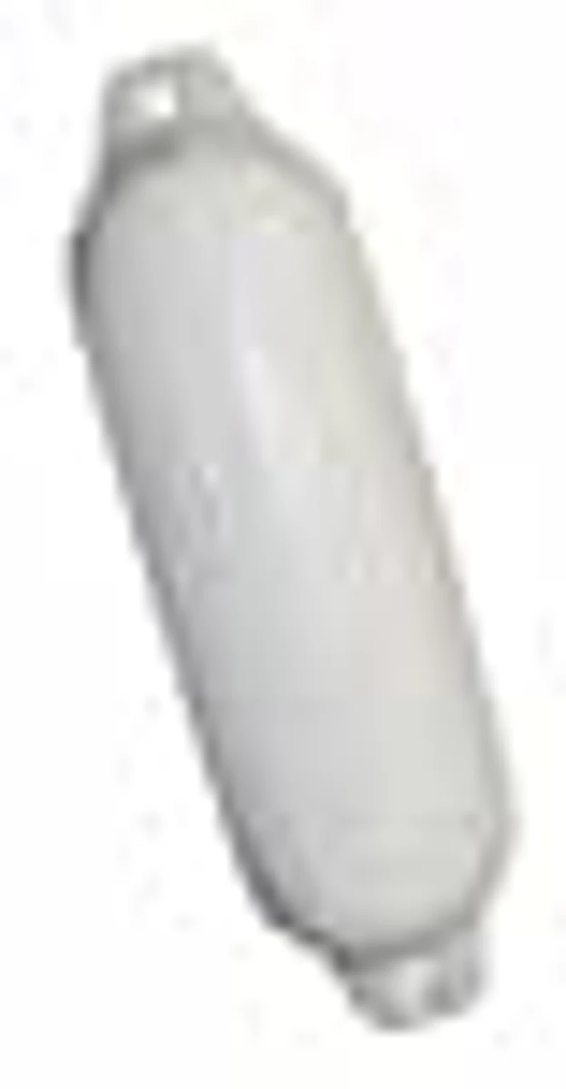 Défense d’embarcation gonflable nervurée de luxe de 15,1 cm x 55,9 cm (6 po x 22 po), blanc