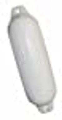 Défense d’embarcation gonflable nervurée de luxe de 15,1 cm x 55,9 cm (6 po x 22 po), blanc