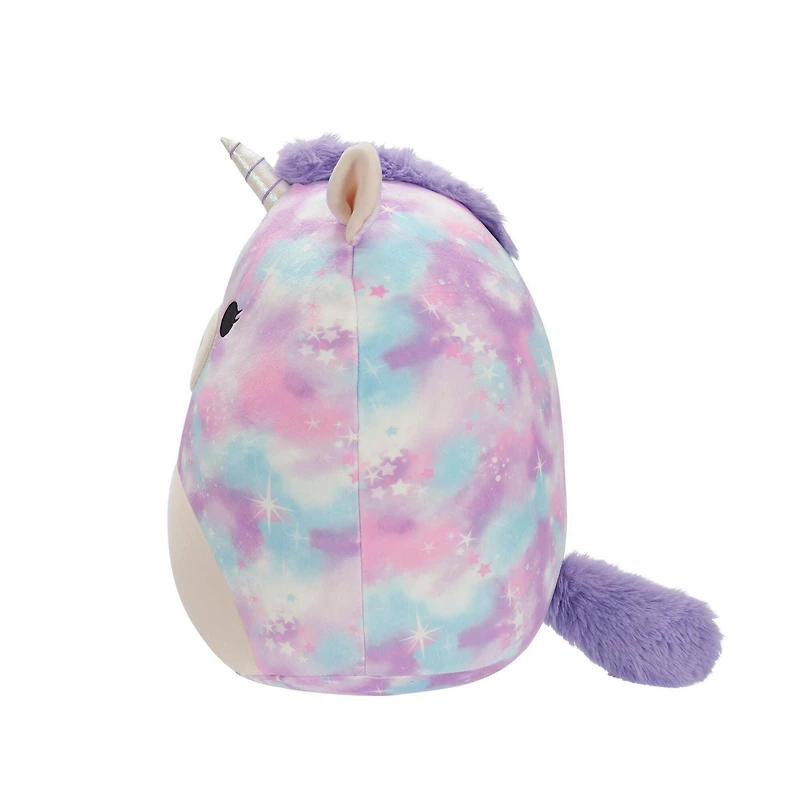 Squishmallows 12" - Nebula the Purple and Blue Tie-Dye Unicorn