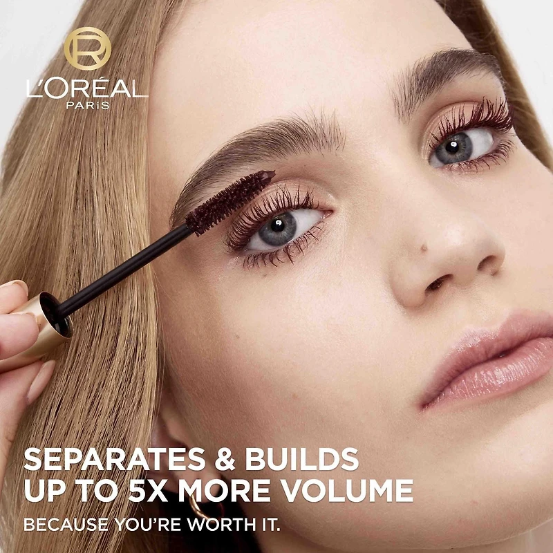 L'Oréal Paris Voluminous Original Mascara, Up to 5x fuller lashes