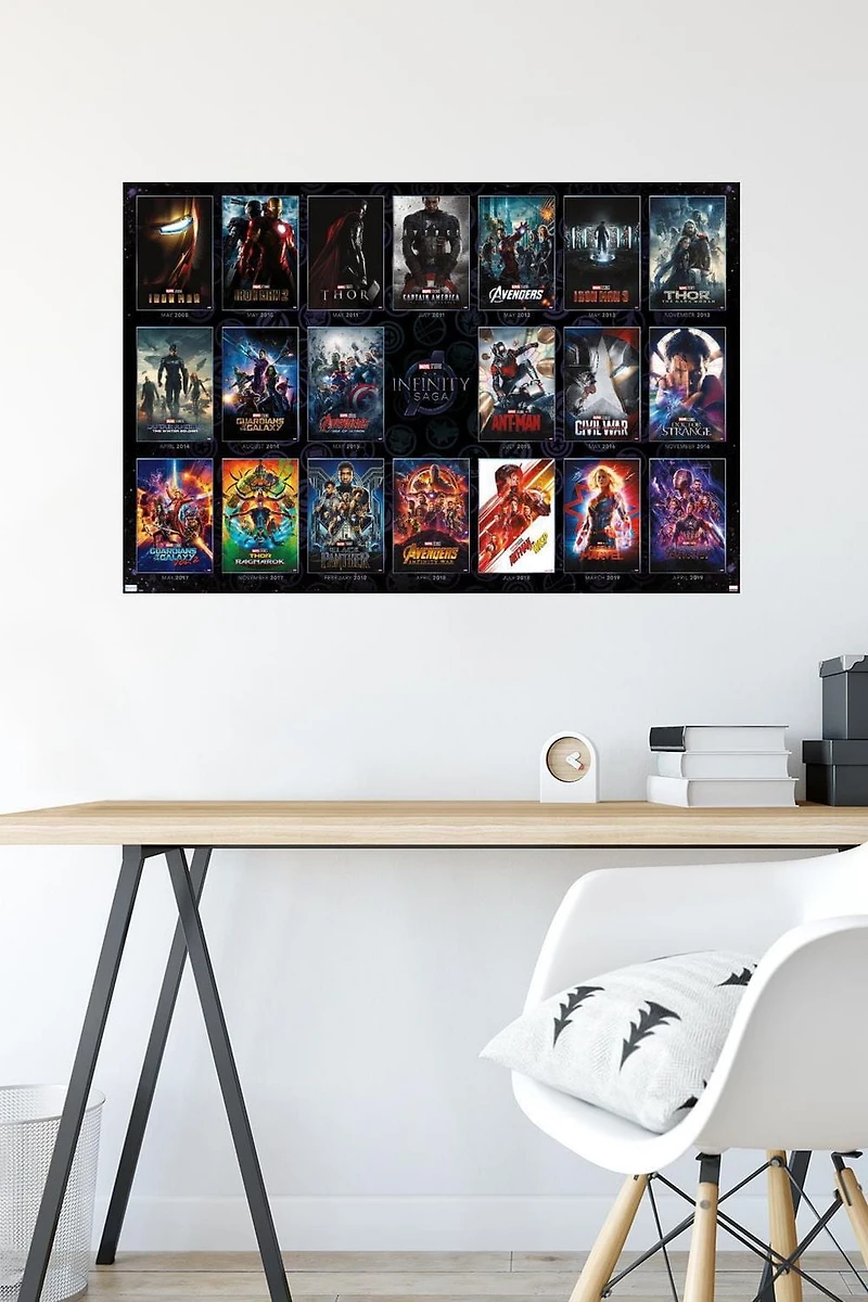 Marvel Avengers : La Saga Infinity - Grille d'une feuille