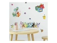 POKEMON FAVE DECALS - FRENCH YORK WALLCOVERING DÉCALCOMANIES POKEMN