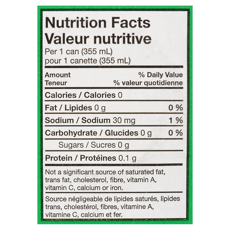 Sprite Zero Fridge Pack Cans, 355 mL, 12 Pack, 12 x 355 mL