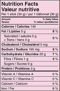 Pain baguette au piment Taralli Baresi d'Aurora 300 grammes