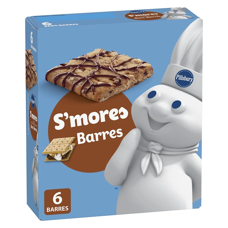 Pillsbury Barres moelleuses Saveur choco-guimauve et graham