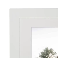 DesignOvation Museum 14" x 18" Matted to 11" x 14" White Picture Frame