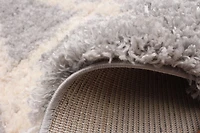 ECARPET Tapis Géométrique d'intérieur à Poils Longs, Collection Lova Ultra Douce et Pelucheuse