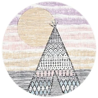 Safavieh Carousel Kids Southwestern Teepee Rug