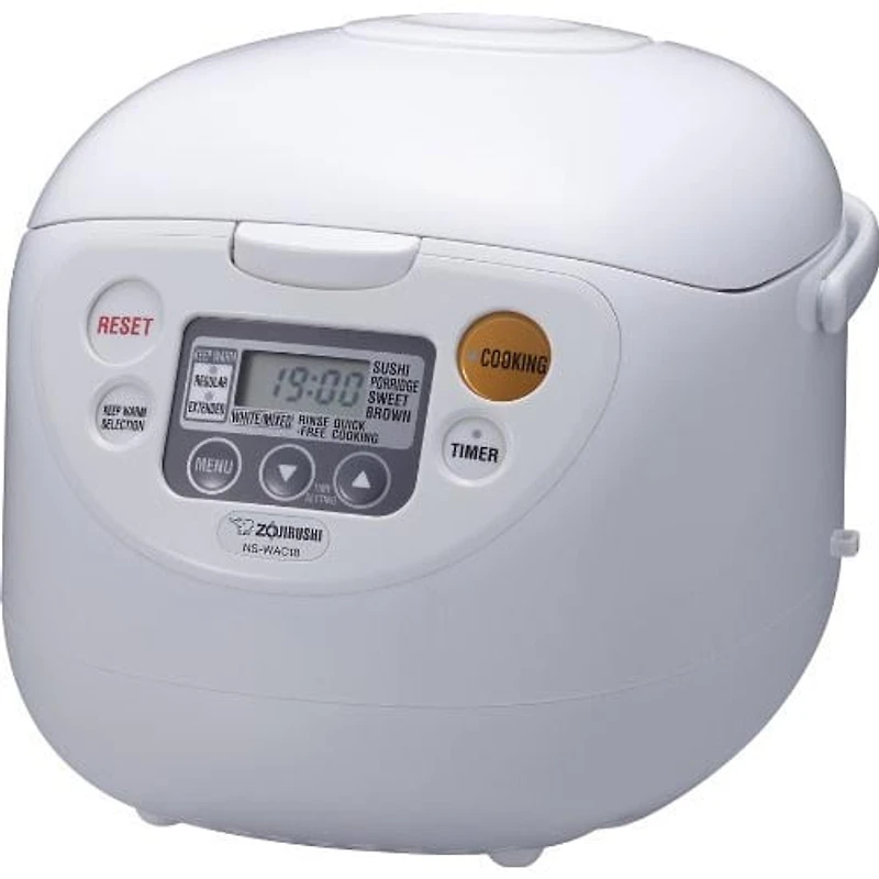 Cuiseur à riz et chauffe-riz Zojirushi Micom 5,5 tasses NS-WAC10 10 tasses, blanc