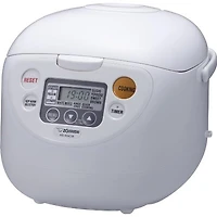 Cuiseur à riz et chauffe-riz Zojirushi Micom 5,5 tasses NS-WAC10 10 tasses, blanc
