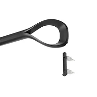 LOOP 1" ROD 42-120 MAT BLK