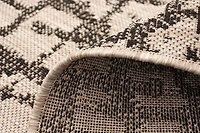 ECARPET Indoor Outdoor Area Rug for Patio, Deck, Living Room Sisal Safari Collection