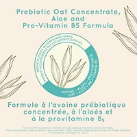 Gel hydratant quotidien Aveeno Calm + Restore, avoine prébiotique, aloès, provitamine B5, soulage la peau sèche et sensible, sans parfum