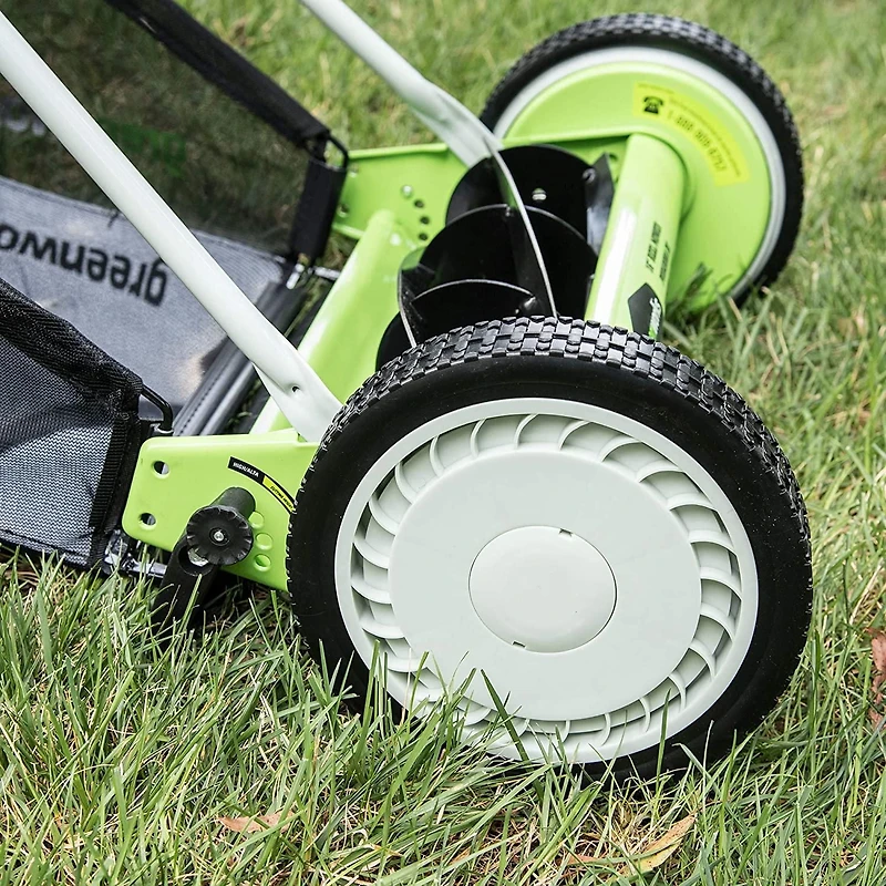 Greenworks 16" Cordless Reel Mower