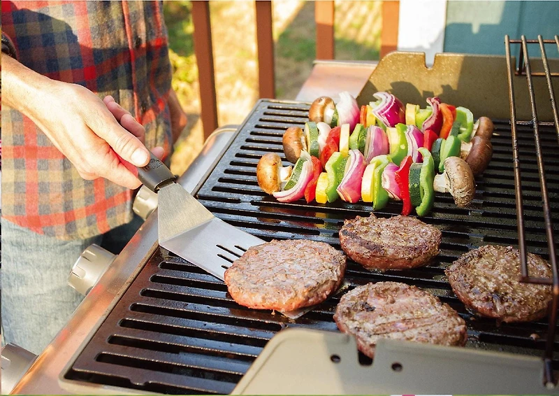 Expert Grill accessoires pour griller ensemble d’outils pour gril BBQ, 4 pièces Kit de gril en acier inoxydable