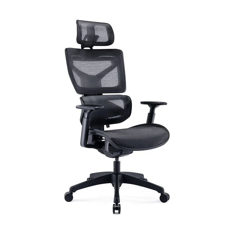 Fauteuil ergonomique TygerClaw à dossier haut Chaise de bureau en maille
