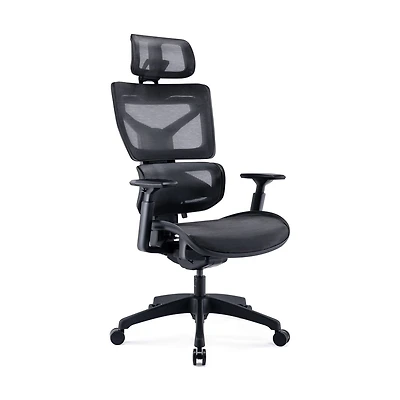 Fauteuil ergonomique TygerClaw à dossier haut Chaise de bureau en maille