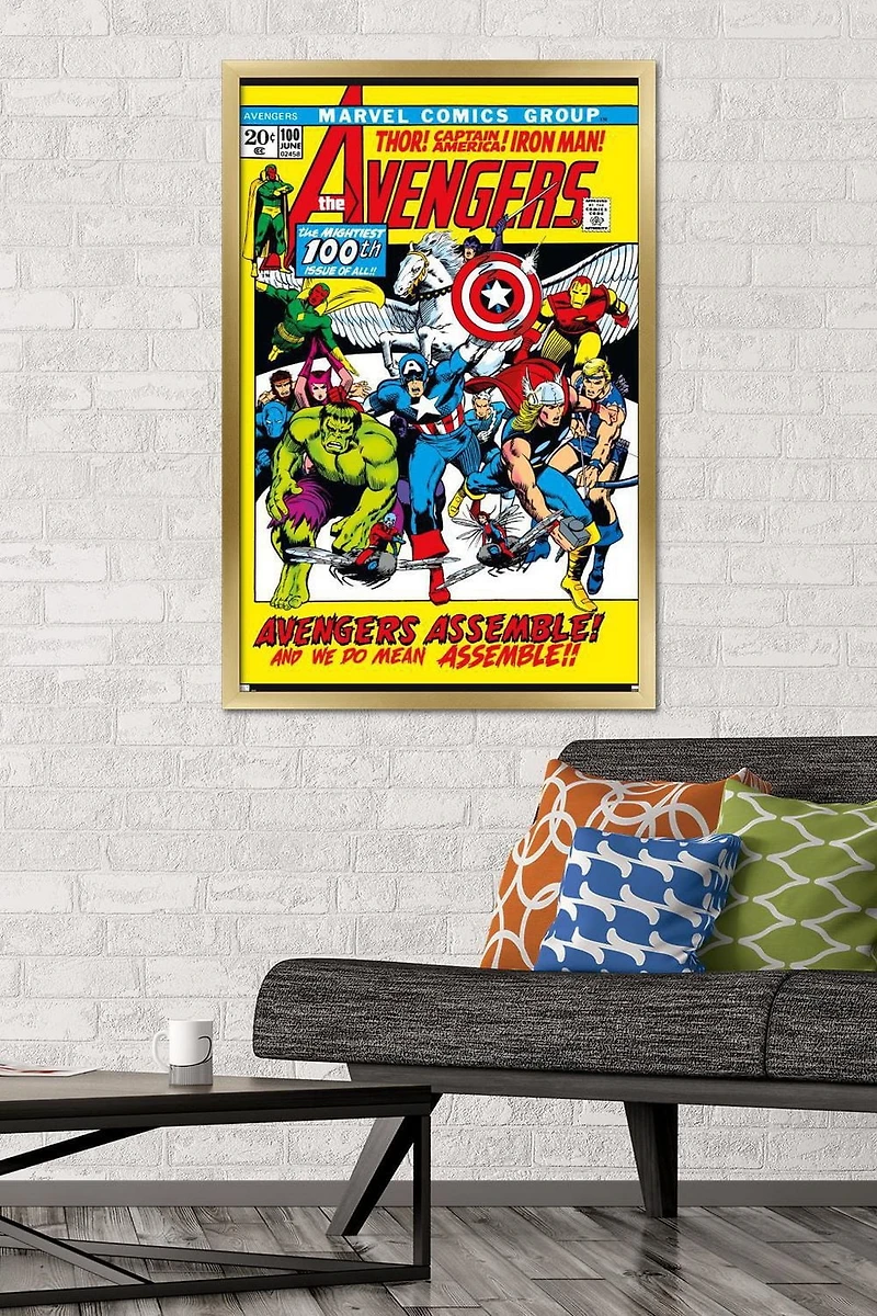 Marvel Comics - Avengers #100 Wall Poster