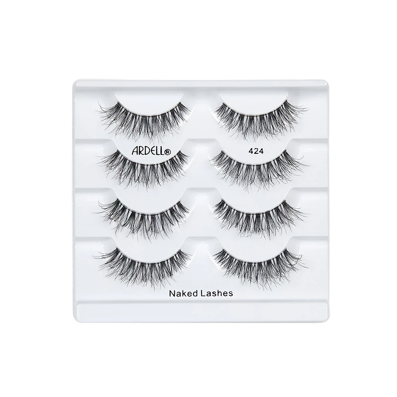 Ardell - Multipack Naked Lashes 424 - 4 Pairs, Naked Lashes 424