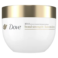 Masque Capillaire Liaisons Fortes 10-en-1 pour cheveux abîmés Dove avec Soin Bio Protéiné + Peptides aide à réparer les signes visibles de dommages extrêmes, 260g 260 g Masque Capillaire