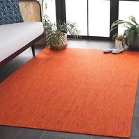 SAFAVIEH Beach House Lauressa Solid Indoor/Outdoor Area Rug