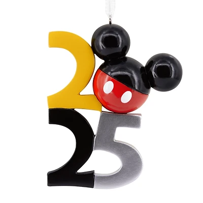 Décoration Hallmark de Noël, tête de Mickey 2025, Disney, cadeaux pour les fans de Disney