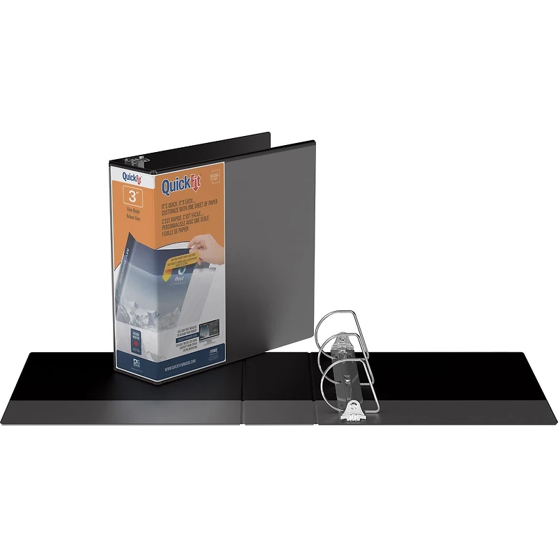 Reliure à anneaux View QuickFitMD 3 po AD