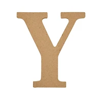Plaid Bois Inachevé 5" Lettres