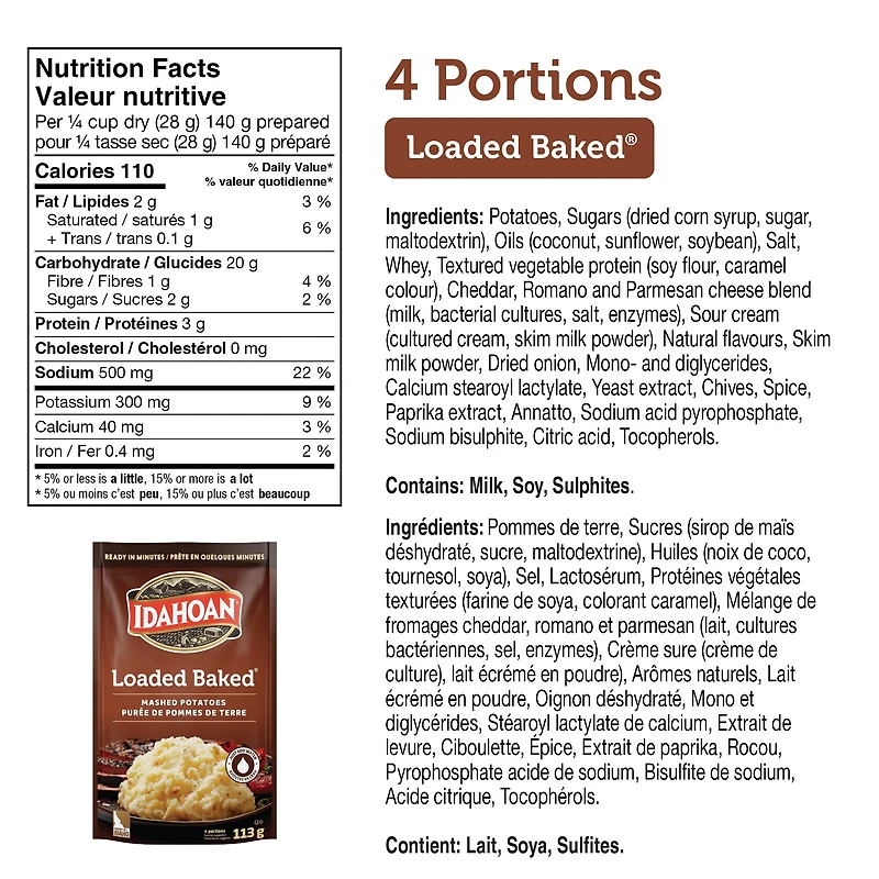 IDAHOAN LOADED BAKED POUCH