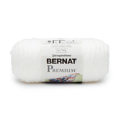Bernat® Fil Scintillant Premium™, Acrylique #4 Moyen, 5oz/142g, 258 Yards