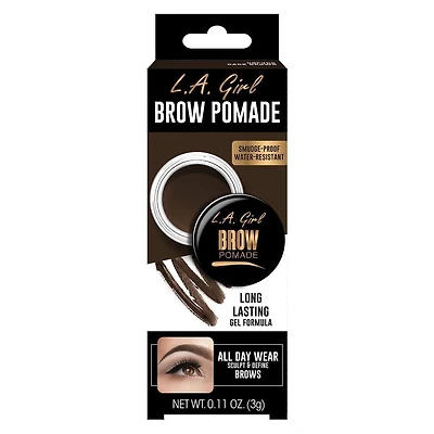 Pommade à sourcils brun foncé LA Girl