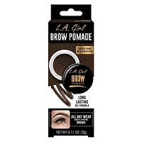 Pommade à sourcils brun foncé LA Girl