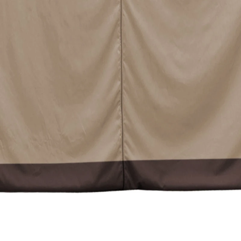 SUNJOY Polyester Gazebo Curtain 8-Panel Screen Walls  for 13 ft. x 13 ft. Outdoor Gazebo Patio