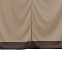 SUNJOY Polyester Gazebo Curtain 8-Panel Screen Walls  for 13 ft. x 13 ft. Outdoor Gazebo Patio