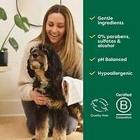 Earth Rated Gentle Puppy Shampoo, Gentle and Hypoallergenic, Sweet Almond Scent