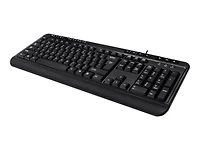 Adesso EasyTouch 132 - Clavier de Bureau Multimédia avec Concentrateur USB à 3 Ports